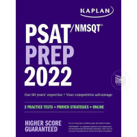 KAPLAN PSAT/NMSQT PREP 2022(เล่มจริง ของแท้!): 2 PRACTICE TESTS + PROVEN STRATEGIES + ONLINE