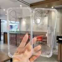 เคสสำหรับ OPPO A38 4G OPPOA38 A78 A58 A98 5G A17เคสโปร่งใสฝาครอบด้านหลังกันกระแทก TPU นิ่มกันกระแทกยืดหยุ่นกันตกง่าย