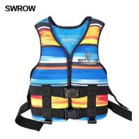 Life Jacket Kids, Child Watersports Swim Vest Flotation Device, Boys Girls Swimwear Training Aid Safety Bathing Suit Neoprene