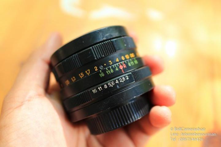 ขายเลนส์ละลายโบเก้หมุน-classic-helios-44m-serial-8016563-for-m42-slr