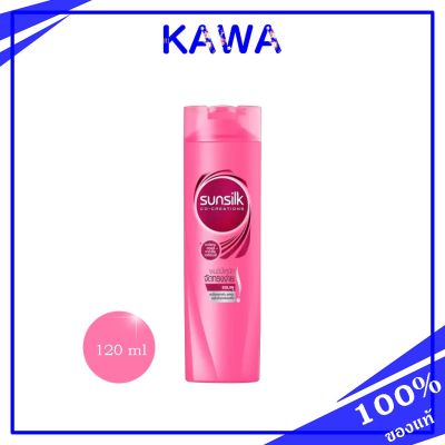 Sunsilk Smooth &amp; Manageable Shampoo 120ml. Pink ทำให้ผมนุ่ม มีน้ำหนัก จัดทรงง่าย kawaofficialth