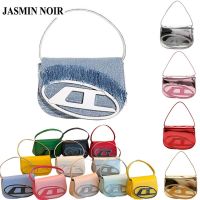 Jasmin NOIR กระเป๋าสะพายข้าง หนัง PU สีตัดกัน สําหรับผู้หญิง