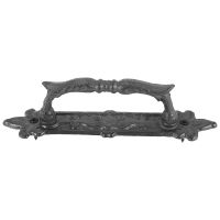 European Retro Cast Iron Craft Door Handles for Garden/Courtyard Door Handle Decoration for Home Door