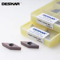 DESKAR VBMT110304 VBMT160404 VBMT160408 MV LF6018 LF6118 คาร์ไบด์แทรก CNC เครื่องตัดเครื่องกลึงชิ้นส่วนเครื่องมือตัดสําหรับสแตนเลส