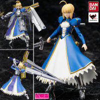 Model โมเดล ของแท้ 100% Bandai AGP Armor Girls Project จาก Fate Grand Order เฟท แกรนด์ออเดอร์ มหาสงครามจอกศักดิ์สิทธิ์ Saber เซเบอร์ Artoria Pendragon &amp; Hengen Seshi Yakusoku Ver Original from Japan ฟิกม่า ขยับแขน-ขาได้ ของขวัญ อนิเมะ ฟิกเกอร์