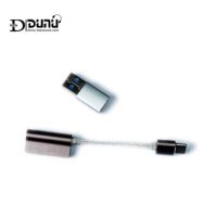 DUNU DTC100 ESS9118EC USB DAC Cable TYPE-C to 3.5mm Earphone Hifi Amplifier AMP PCM 24bit/384kHZ DSD256 for Android Phone