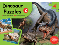 Kid Plus จิ๊กซอว์ สื่อเสริมทักษะ เรียนรู้เรื่องไดโนเสาร์พันธุ์ต่างๆ Dinosaur Puzzles 2