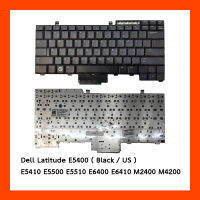 Keyboard Dell Latitude E5400 US Black แป้นอังกฤษ ฟรีสติกเกอร์ ไทย-อังกฤษ