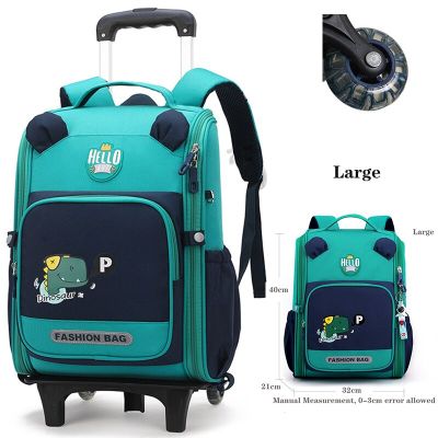 School Bags With Wheels For Boys Girls School Trolley Backpacks Children Waterproof Wheeled Backpacks School Bags Trolley Bags