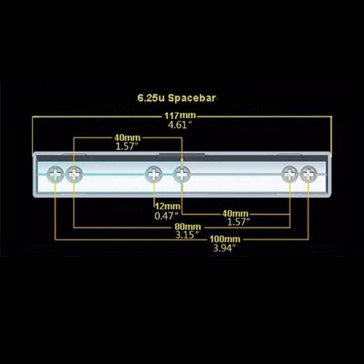 ในสต็อก-ห้าด้านกว่าย้อมย่อย6-25u-spacebar-ปุ่มกดรายละเอียด-oem-สำหรับมาตรฐานวิศวกรรมคีย์บอร์ดเกม-ธีมที่ไม่ซ้ำกัน-yyds