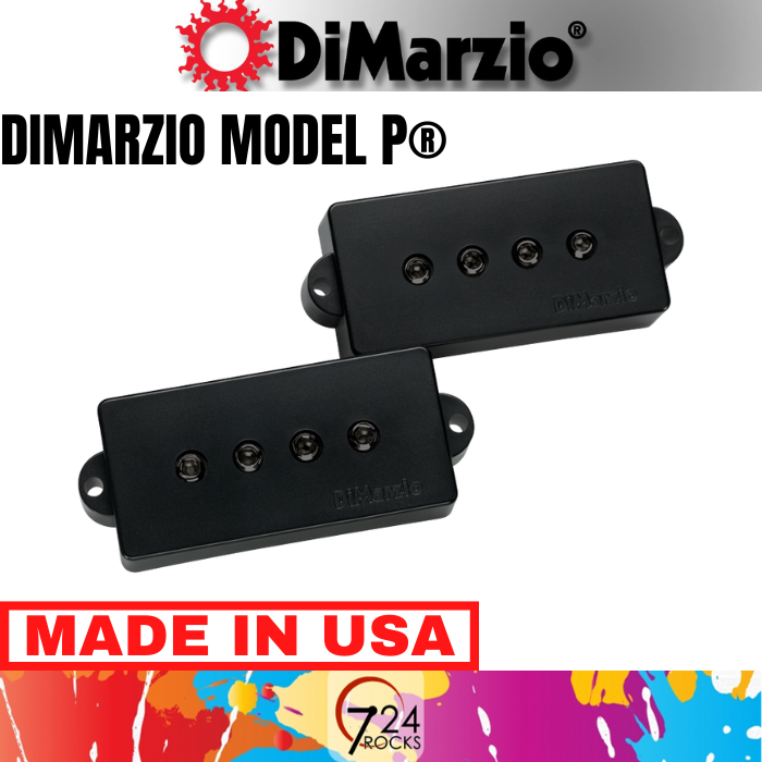 Dimarzio Pickup - DiMarzio Model P Bass Hum Canceling - DiMarzio DP122 ...