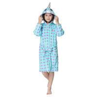 Child Boys Unicorn Pajamas Robes Baby Girls Bathrobes Nightgowns for Toddlers Cosplay Funny Kids Onesies Night Dress Pyjamas