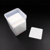 【CC】 200PCS Glue Remover Lint-Free Paper Cotton Wipes Bottle Mouth Cleaning Cleaner with