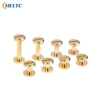 2Set 10x4MM tinggi 12mm/10mm/7mm/6mm/5mm/4mm sabuk kulit sekrup Chicago untuk jahit Aksesori Diy buatan tangan