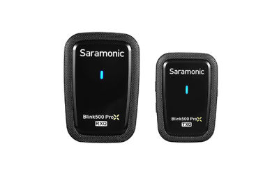 Saramonic Blink500 Pro X Q10,Q20 2.4GHz Dual-Channel Wireless Microphone System (สินค้าประกันศูนย์ 2 ปี)