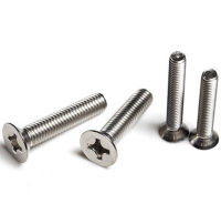 30pcs 6#-32 304 stainless steel Phillips countersunk screws cross flat head accessories screw mechanical fasten bolt