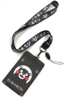 KUMAMON BIG1 สายคล้องคอ สายคล้องบัตร ที่ใส่บัตร ซองใส่บัตร พร้อมสายคล้องคอ ลาย KUMAMON งานดี สวยงาม สำหรับ บัตร 6x8 cm (body 7x11cm) งานสวย งานดี  BY NOEYNEST SHOP