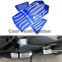 ที่เหยียบเท้ามอเตอร์ไซค์ที่พักเท้าสำหรับ BMW C400X C400GT 2018 2019 2020 2021ชุดแป้นเหยียบอลูมิเนียม Footboard Step