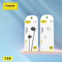 Foneng T29 หูฟัง Earphone หูฟังสเตอริโอ หูฟังสมอทอร์ค หูฟังไมสาย กดรับรับสายวางสาย