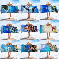 1 Pcs Quicky-dry Microfiber Bath Towels 75x150cm Beach Towel Large Sport Towels Camping Accessories