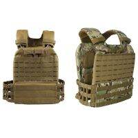 【LZ】❀□✺  MOLLE-Tactical Training Vest Porta-Chapas Caça Militar Carga Multicolor CS Wargame Protetor Assalto Vest