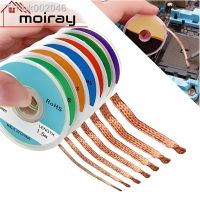 ❐❁ 1mm-2.5mm-4mm 1.5M 3M Desoldering Braid Solder Remover Wick Wire Welding Tin Sucker Cable Lead Cord Flux Repair Tool