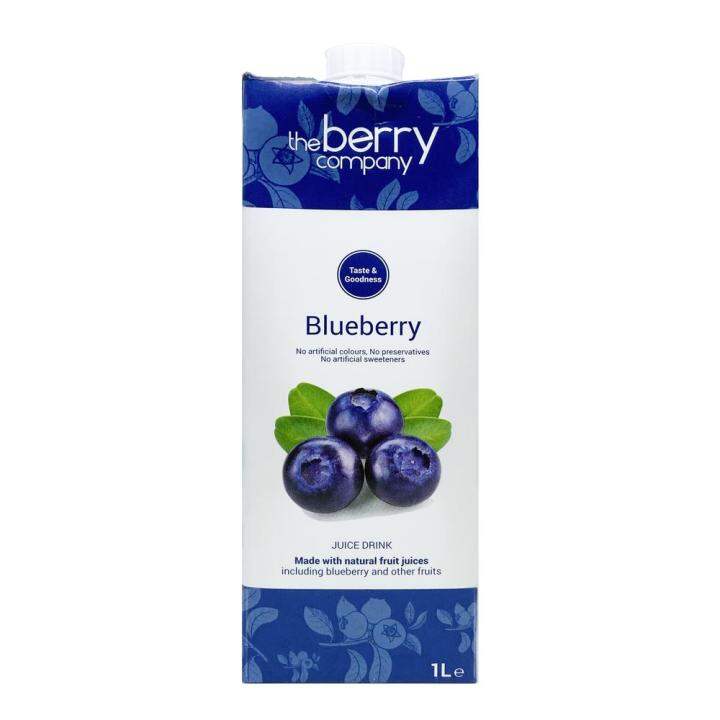 The Berry Company Blueberry Juice Drink 1L Lazada PH