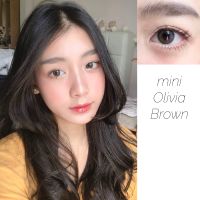 คอนแทคเลนส์ Kitty kawaii รุ่น Mini Olivia Brown (สีน้ำตาล)