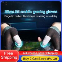 Gants de doigts pour jeux mobiles PUBG couverture de doigt pour écran tactile anti-transpiration respirant couverture du bout des doigts