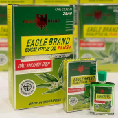 Dầu Khuynh Diệp Chống Muỗi Eagle Brand Eucalyptus Oil Plus 25ml Cho Em Bé