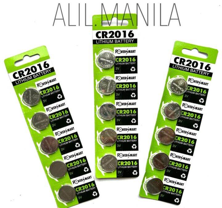 CR2016 Lithium Coin Cell Battery 3V Power Smart Lazada PH