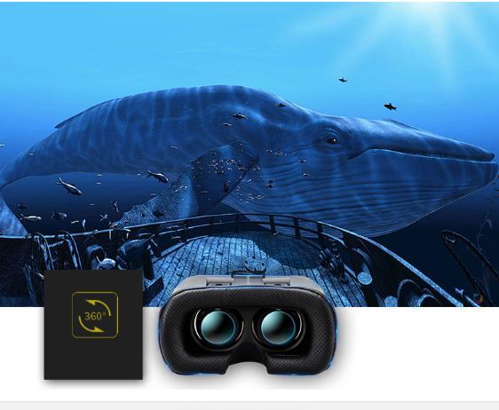 Kính Thực Tế Ảo Vr Box, Kính 3D Cho Điện Thoại - Kính Thực Tế Ảo Thế Hệ 2  Vr Kodeng Cao Cấp, Chất Lượng Hình Ảnh Chân Thực, Giá Khuyến Mại