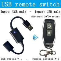 usb Wireless remote control switch 433mhz RF USB Lamp Fan Supply Battery Charger Power Bank Adapter Controller plug Lighting