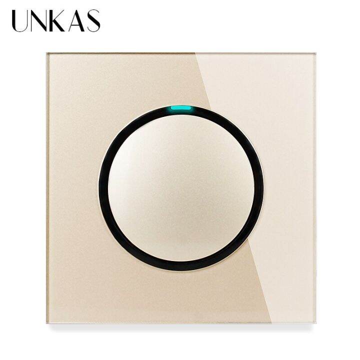 unkas-grey-1-2-3-4-gang-1-2-way-random-click-on-off-pass-through-wall-light-switch-led-indicator-gray-crystal-glass-panel