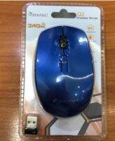 เมาส์ไร้สาย เมาส์สำหรับเล่นเกมไร้สาย USB Optical Silent Mouse 2.4GHz T-Wolf Q2 for PC Laptop ยังไม่มีคะแนน