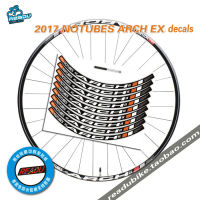 2016 NOTUBES ARCH EX สติ๊กเกอร์ขอบล้อภูเขา MTB ขอบจักรยาน Decals Wheelset สติ๊กเกอร์สติ๊กเกอร์จักรยานสำหรับสองล้อ Decals