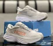 Giày Hoka Bondi 8 Dòng Chạy Bộ Nữ Full Box 36--39 Free Ship + Tặng Vớ Nike