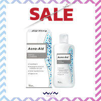 Acne-Aid Gentle Cleanser 30 ml. ผลิตภัณฑ์ทำความสะอาดผิวหน้า แอคเน่-เอด เจนเทิ่ลคลีนเซอร์ สำหรับผิวมัน ผิวผสมบอบบาง และ ผิวแพ้ง่าย 30 มล.