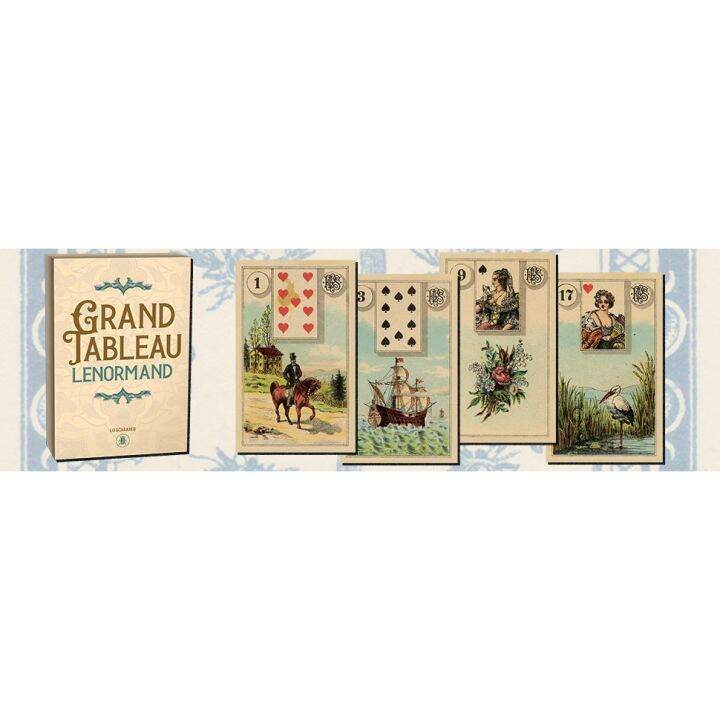 ไพ่แท้ลิขสิทธิ์-ไพ่เลอนามองต์-grand-tableau-lenormand-oracle-cards-ไพ่ดูดวง-ไพ่แท้