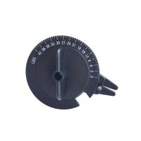 Tension Gauge, Badminton Racket String Meter Clear Reading Simple Operation for Knowing Pressure Value Black