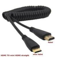 2ม. Hdmi-รองรับกับแอมป์ขวา; แอมป์ Mini Hdmi มุมซ้าย; Hdmi Amp; Micro Hdmi บุรุษไปยังตัวผู้สปริงยืดสายเคเบิลแบบยืดหยุ่น V1.4 Dslr