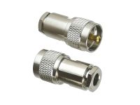 1pcs Connector UHF PL259 Male Plug Clamp RG5 RG6 LMR300 RG304 5D-FB RF Coaxial Adapter Wire Terminal Brass