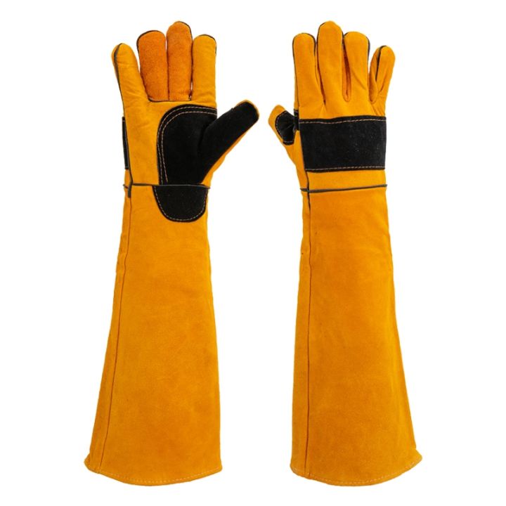 high-end-original-anti-scratch-and-bite-anti-tear-protective-gear-for-catching-animals-pet-training-protective-gloves-thickened-cowhide-suede-long-type