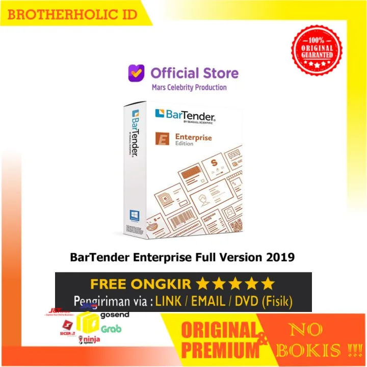 Software Bartender Enterprise 2019 Full Version Perancang Label Barcode ...