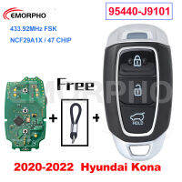 EMORPHO 95440-J9101 Keyless Smart Car Key 433.92MHz FSK NCF29A1X 47 Chip For 2020 2021 2022 Hyundai Kona