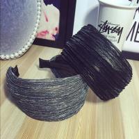 【CC】 Wide Bezel Hair Hoop Headbands Elastic Fabric Band Turban Headwear Fashion Accessories