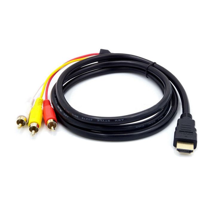 1080p-compatible-male-s-video-to-3-rca-av-audio-cable-w-scart-to-3-rca-phono-adapter