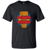 Doner Kebab Turkish Cuisine Cotton T Shirt Summer Cool Ptinted T Shirts Street Funny Short Sleeve Top Men Rock Casual Tshirt