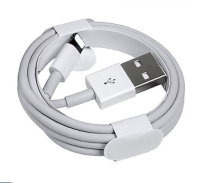 【จัดส่งจากไทยส่งช็อตเดียวรวดเร็ว】สายชาร์จ Apple USB สายชาร์จทองแดงบริสุทธิ์ 2A 1 ม สายชาร์จของขวัญพร้อมถุงกล่องบรรจุภัณฑ์ VLO0252
