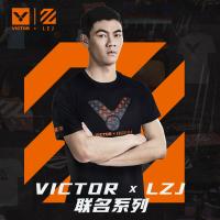 เสื้อกีฬาแบดมินตัน VICTOR Victory Victor เสื้อยืด T-LZJ302กีฬาแห้งเร็วในฤดูใบไม้ร่วงผู้ชายฤดูร้อนแท้